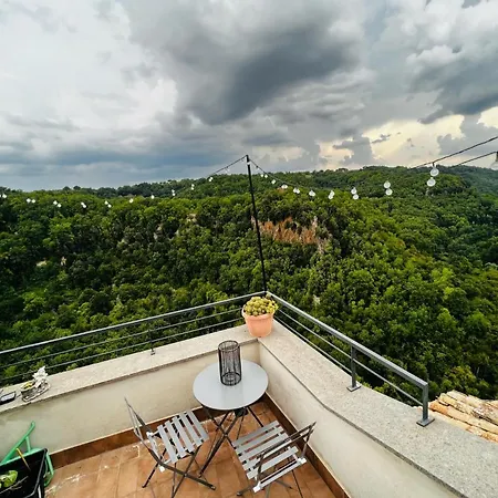 La Casa Sui Tetti -Calcata Apartment Exterior photo